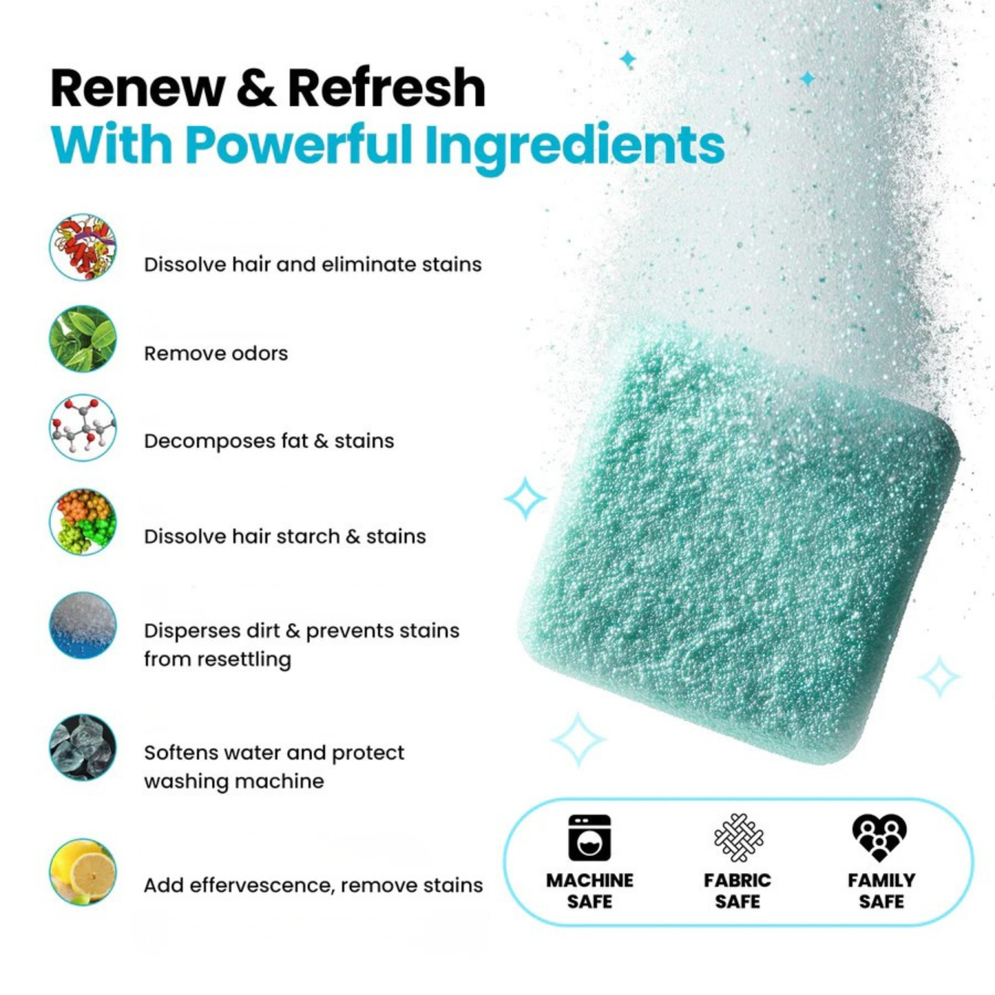 🔥Last Day Sale 70% OFF🔥-Deep Clean Washer Tablets
