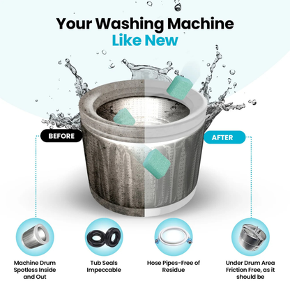 🔥Last Day Sale 70% OFF🔥-Deep Clean Washer Tablets