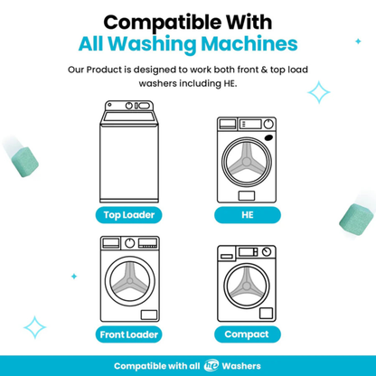 🔥Last Day Sale 70% OFF🔥-Deep Clean Washer Tablets